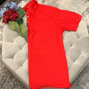 Men’s Red Nike Golf Short Sleeved Top Sz XL NWOT FIRM!